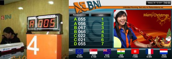Post image of Sistem Antrian di BNI
