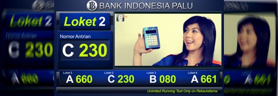 Post image of Mesin Antrian di Bank Indonesia